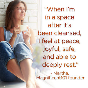 MAGNIFICENT101 Pure White Sage Smudge Candle for House Energy Cleansing, Banishes Negative Energy I Purification and Chakra Healing - Natural Soy Wax Tin Candle (Pure White Sage, 6 oz)